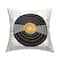 Stupell Industries You Spin Me Vintage Vinyl Record Shape Throw Pillow, 18" x 18"